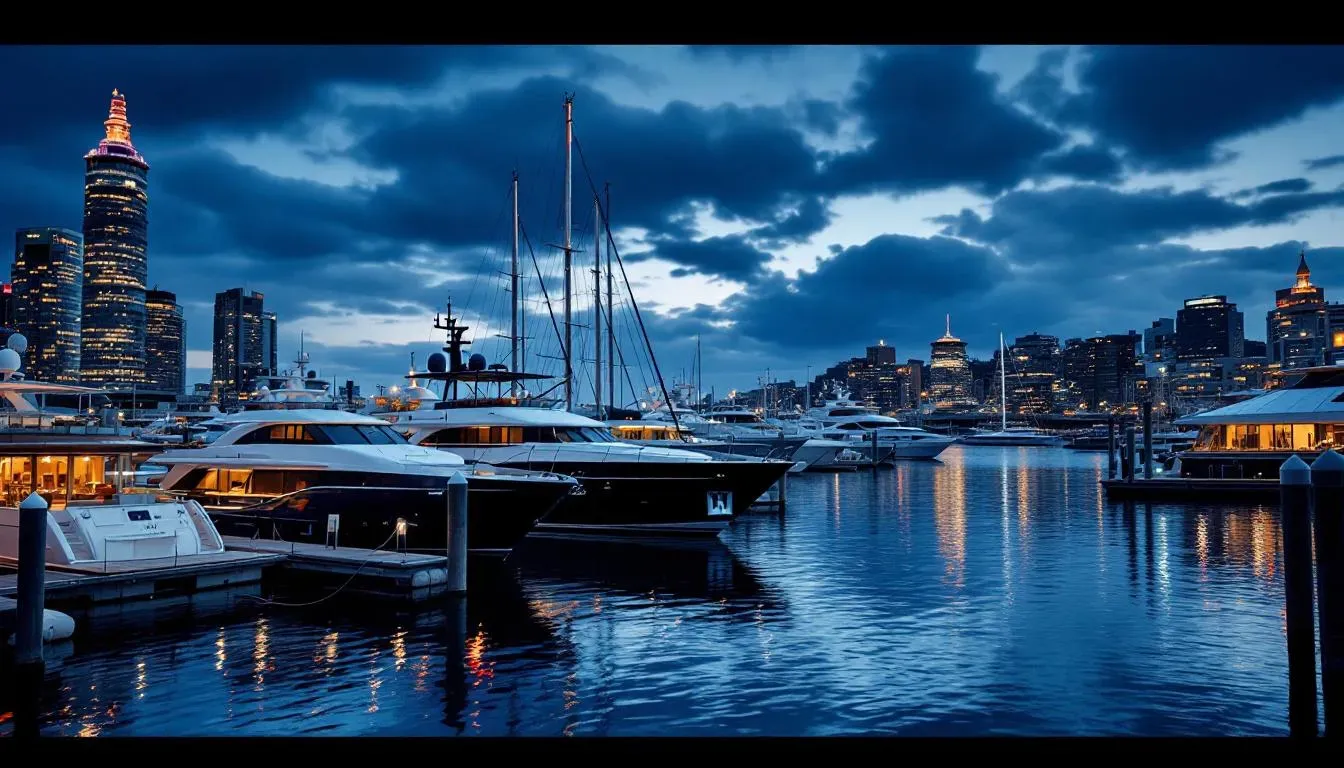 Viaduct Harbour - filming location in New Zealand