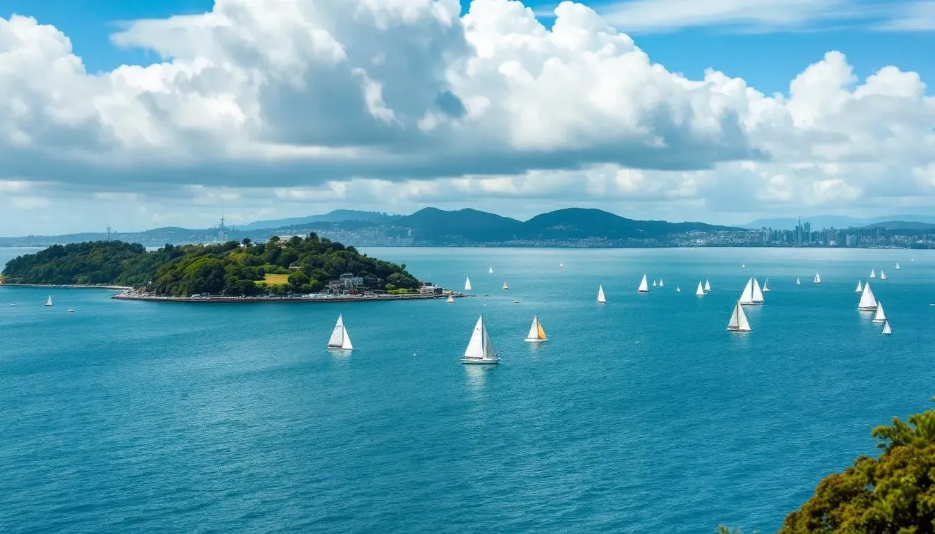 Waitemata Harbour - filming location in New Zealand