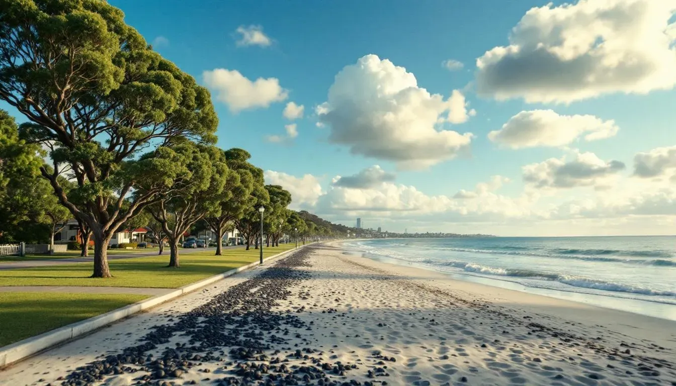 Mission Bay - filming location in New Zealand