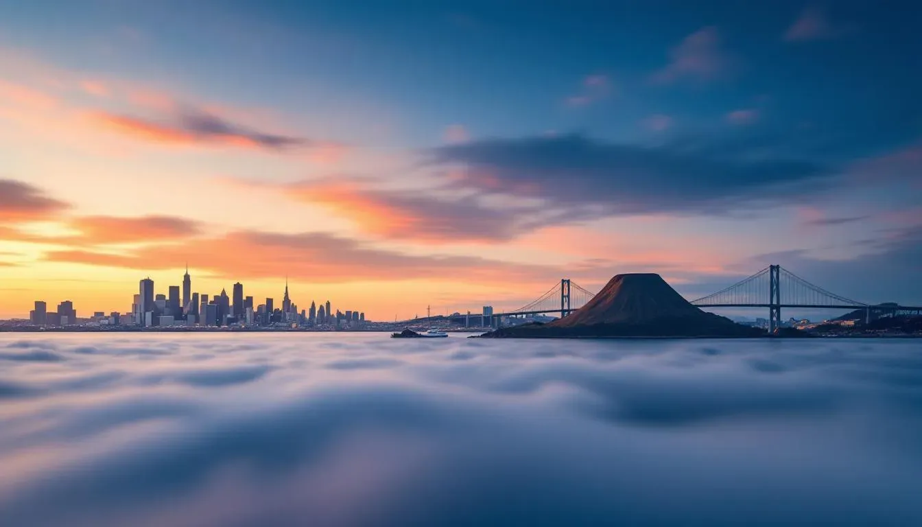 Auckland Skyline - filming location in New Zealand
