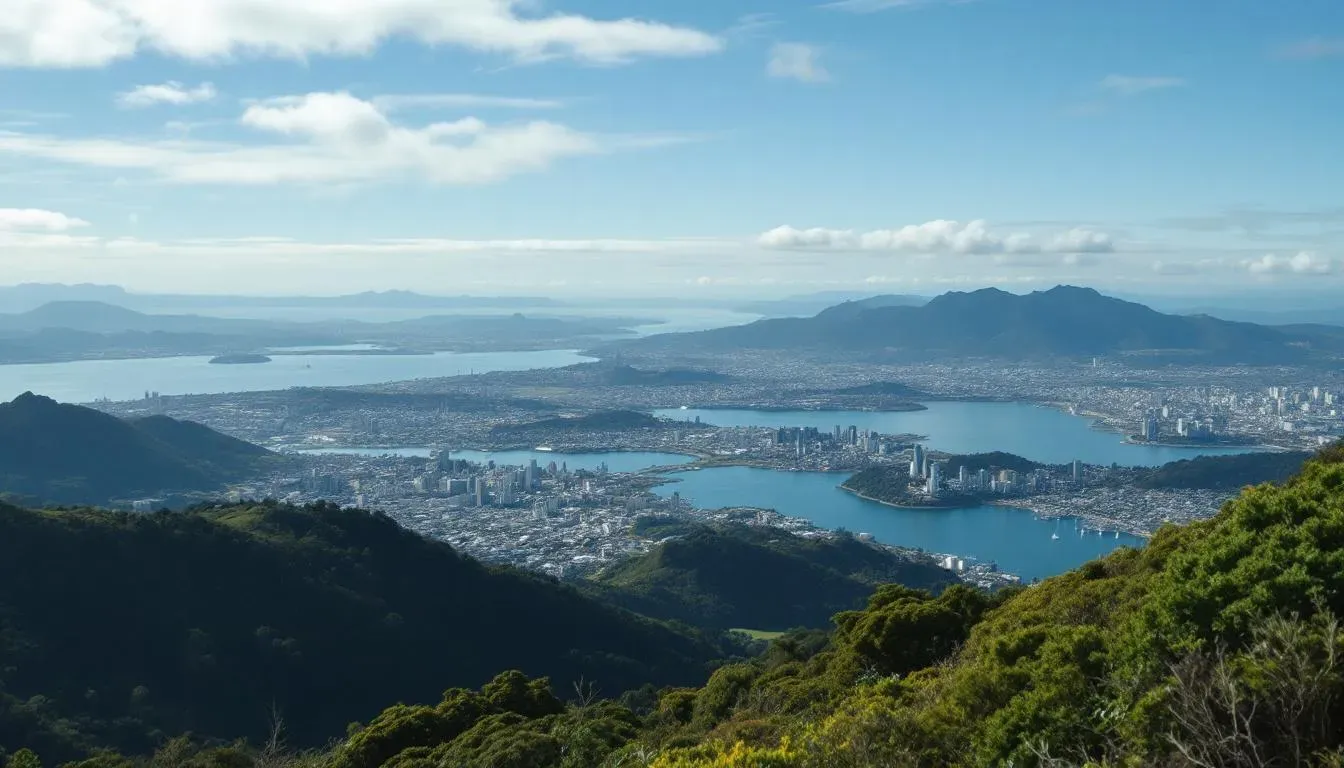 Mount Victoria - filming location in New Zealand
