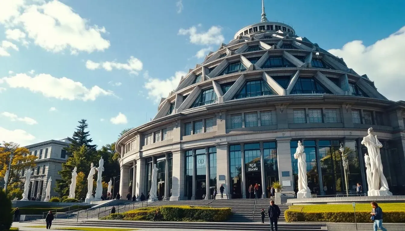 Beehive Parliament - filming location in New Zealand