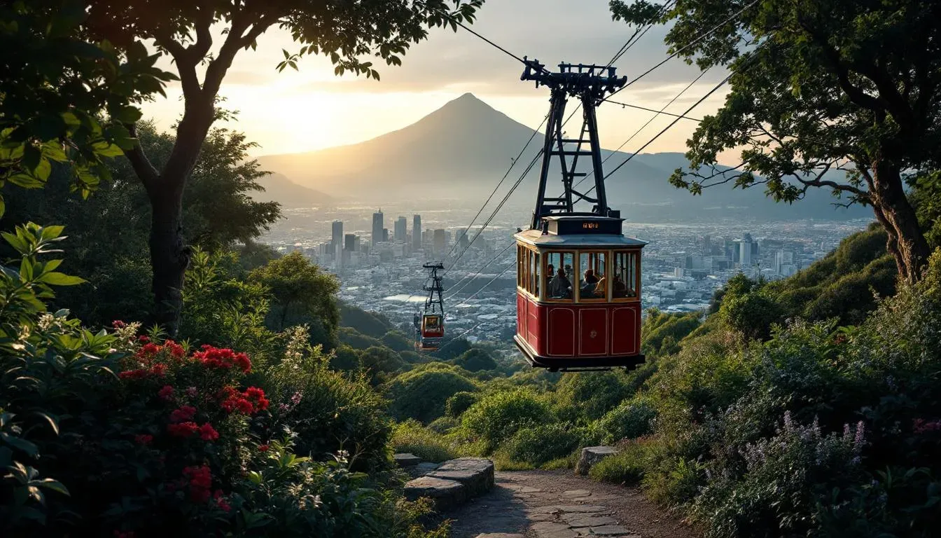 Wellington Cable Car - filming location in New Zealand