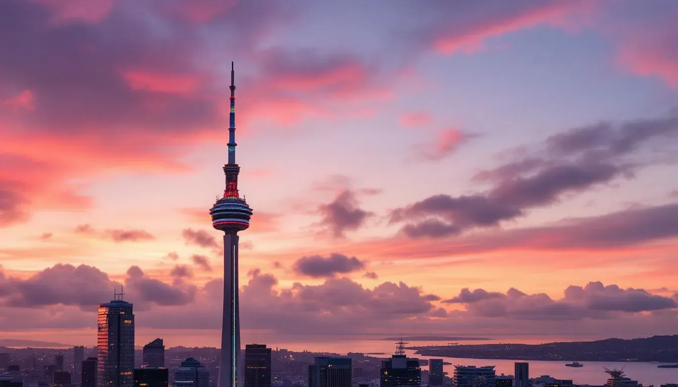 Sky Tower Auckland - filming location in New Zealand